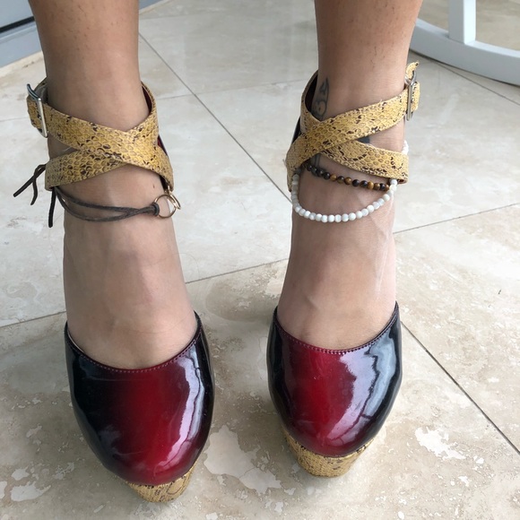 Platform strapy heel - Picture 2 of 7